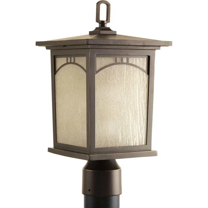 Progress Residence 1-LT Outdoor Post Lantern – Antique Bronze – P6452-20