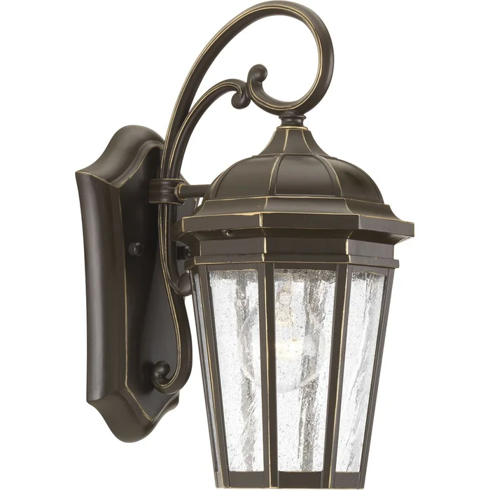 Progress Verdae 1-LT Outdoor Small Wall-Lantern – Antique Bronze – P560014-020