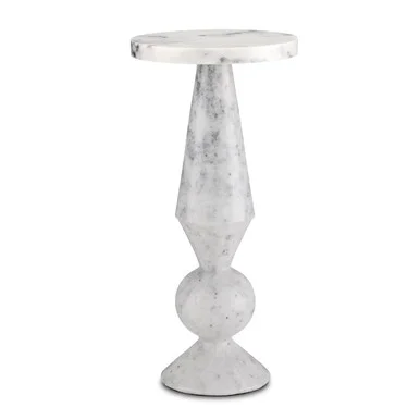 Quince Collection Accent Table in White (142|3000-0223)
