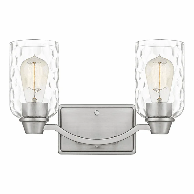 Quoizel ACA8613BN Acacia Brushed Nickel 2-Light Bath Sconce