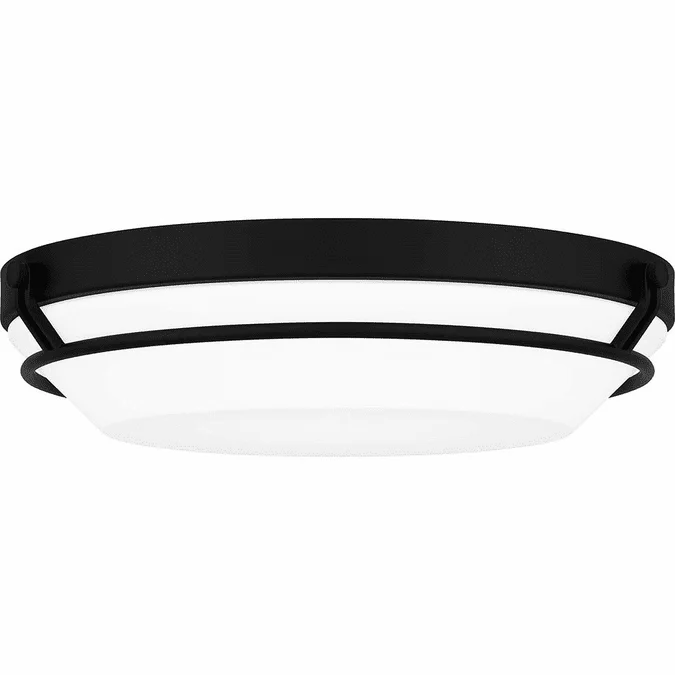 Quoizel DNB1616MBK Dunbar Matte Black LED Overhead Lighting Fixture