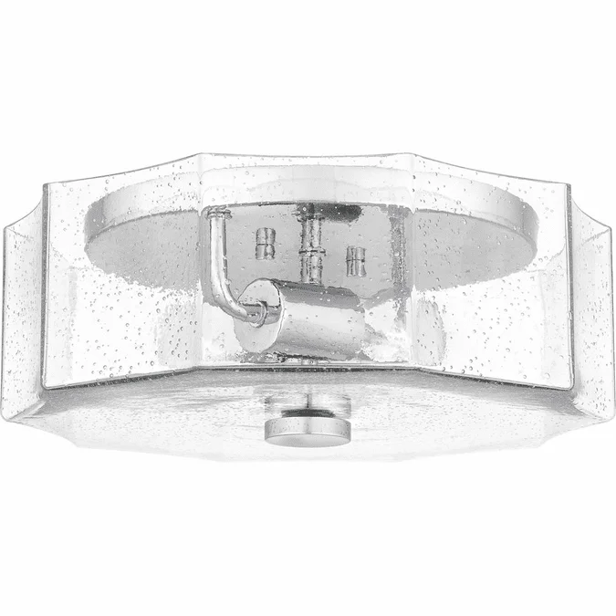 Quoizel QFL6222C Quoizel Flush Mount Contemporary Polished Chrome Flush Ceiling Light Fixture