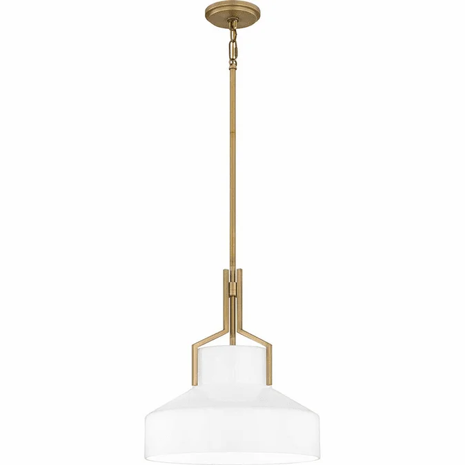 Quoizel QP6194AB Contemporary Aged Brass Pendant Lighting
