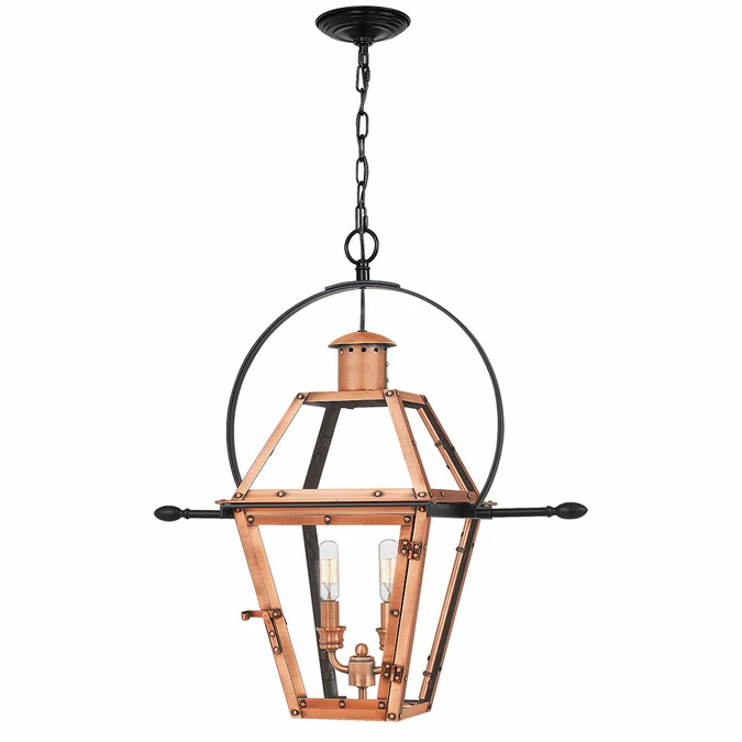 Quoizel RO2811AC Rue De Royal Modern Aged Copper 21″ Drop Lighting