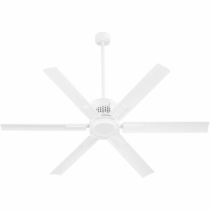 Quorum 10656-8 Zeus Modern Studio White 65″ Ceiling Fan