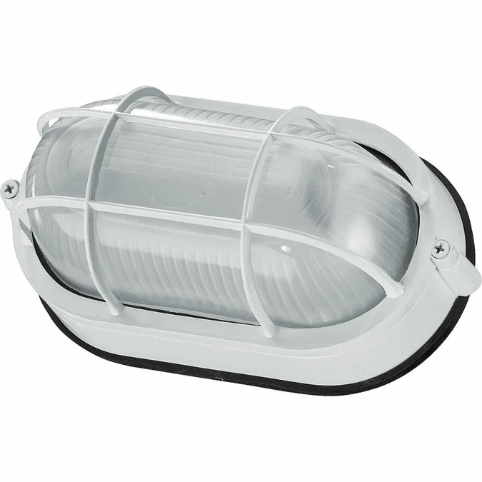 Quorum 680-9-6 White Flush Mount Ceiling Light Fixture