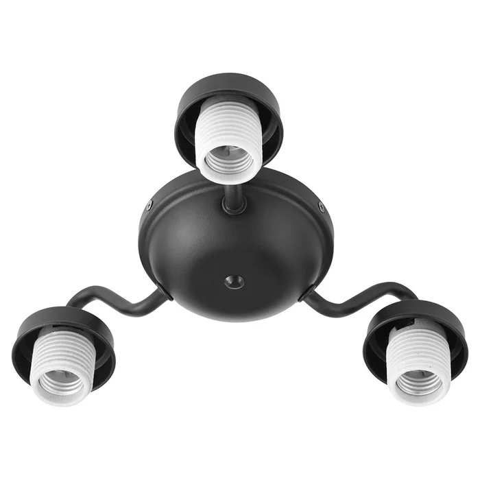 Quorum Brewster 3-LT Ceiling Fan Light Kit – Noir – 2360-9169