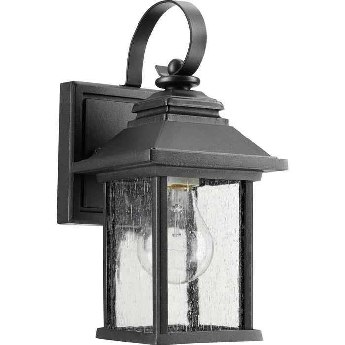 Quorum Pearson 5″ Outdoor Wall Lantern – Noir – 7940-5-69