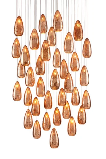 Rame Collection 36 Light Pendant in Copper (142|9000-0908)