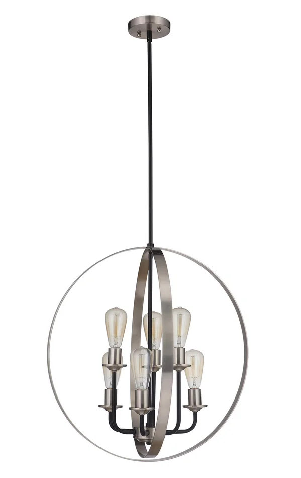Randolph Six Light Foyer Pendant