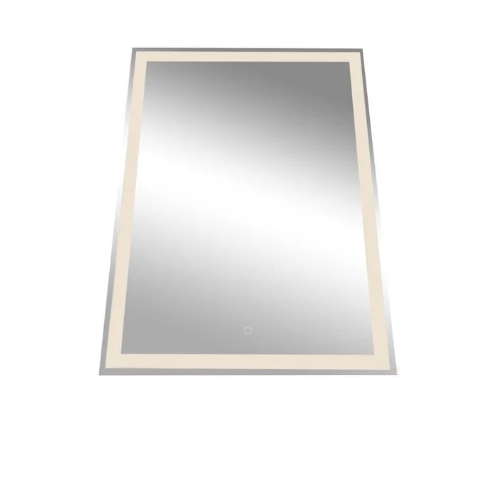 Reflections Collection 21 W LED Rectangular Mirror – Silver|Miroir rectangulaire de la collection Reflections illumin DEL de 21W – argent
