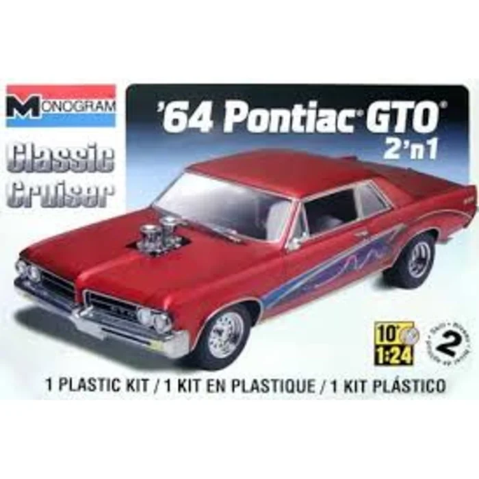 Revell 64 Pontiac GTO 2n1 1:25 – 0890