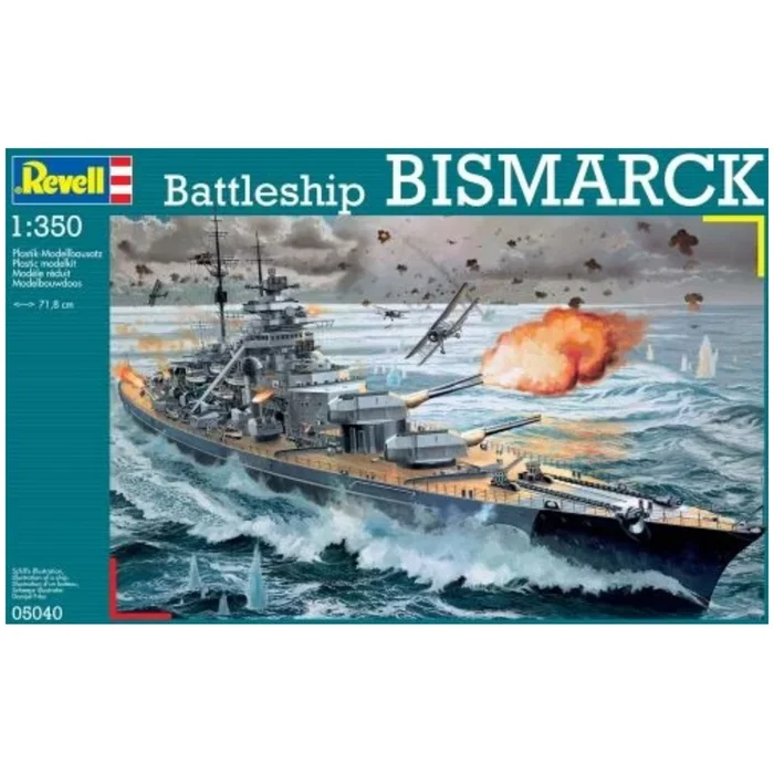 REVELL Battleship Bismarck 1:350 – 05040