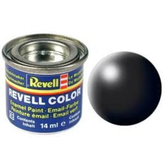REVELL Black Silk Satin Enamel 14ml – 32302 - Image 2