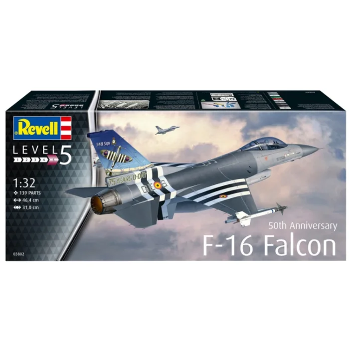 REVELL F-16 Falcon 50th Anniversary 1:32 – 03802