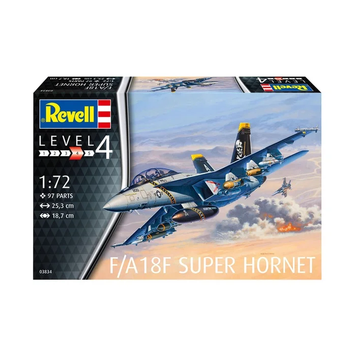 REVELL F/A 18F Super Hornet Gift Set 1:72 – 63834