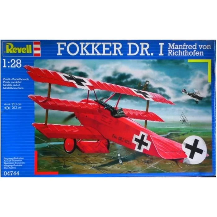 REVELL Fokker DR.I Richthofen 1:28 – 04744