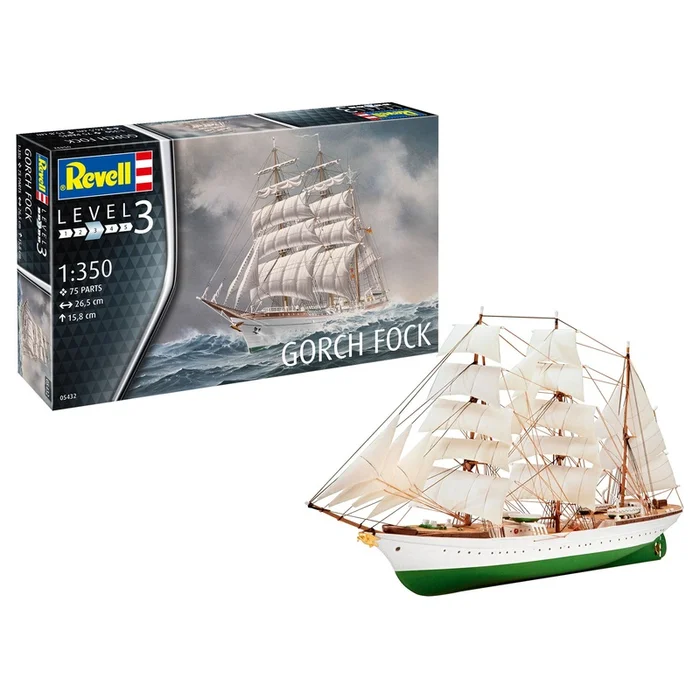 REVELL Gorch Fock 1:350 – 05432
