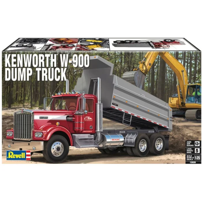 REVELL Kenworth W-900 Dump Truck 1:25 – 12628