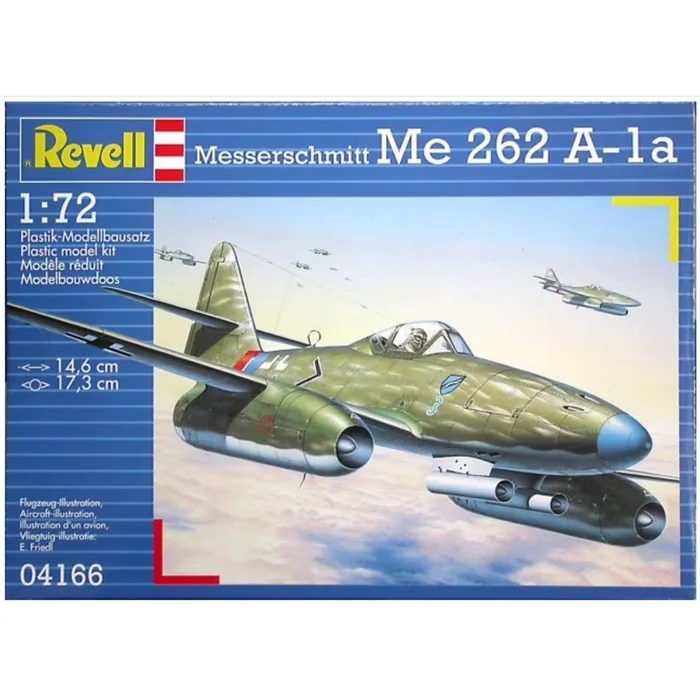 REVELL Messerschmitt Me 262 A-1a 1:72 – 04166