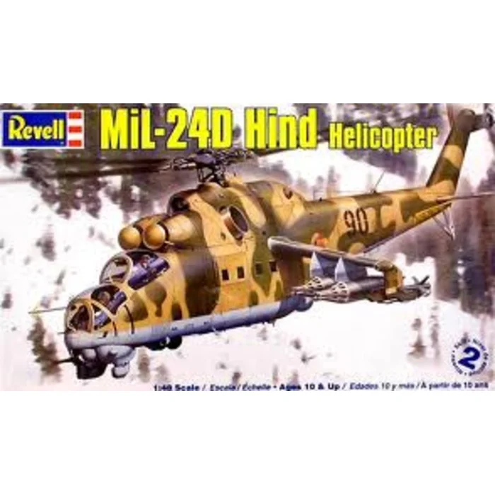 REVELL MIL-24 HIND HELICOPTER 1:48 – 5856