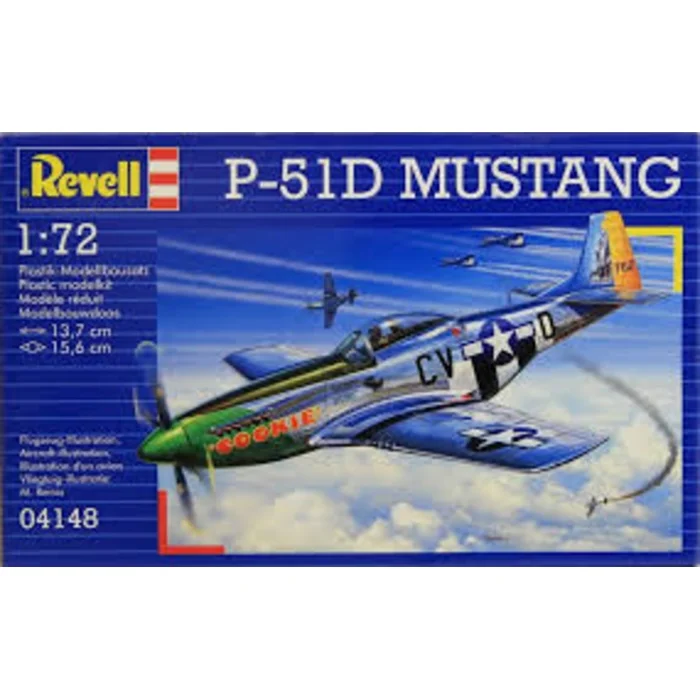 REVELL P-51D Mustang 1:72 – 04148