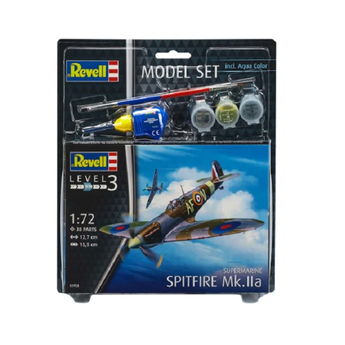 REVELL Spitfire Mk.IIA Starter Kit 1:72 – 63953