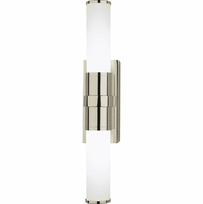 Robert Abbey S1350 Roderick Contemporary Polished Nickel LED Wall Lighting Fixture