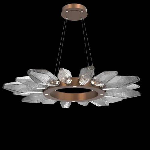 Rock Crystal Radial Ring – 42 (1289|CHB0050-42-BB-CS-CA1-L3)