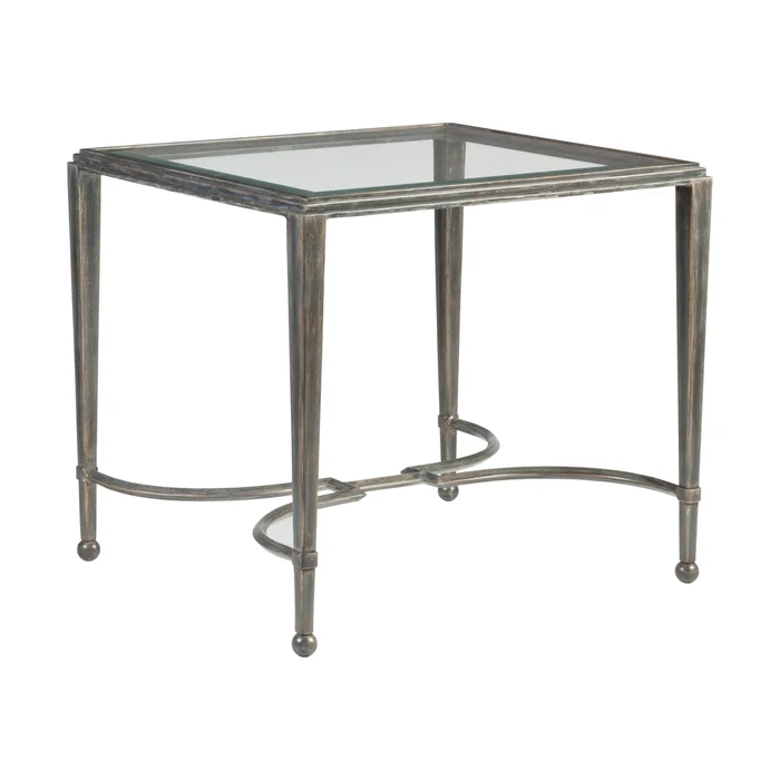 sangiovese rectangular end table