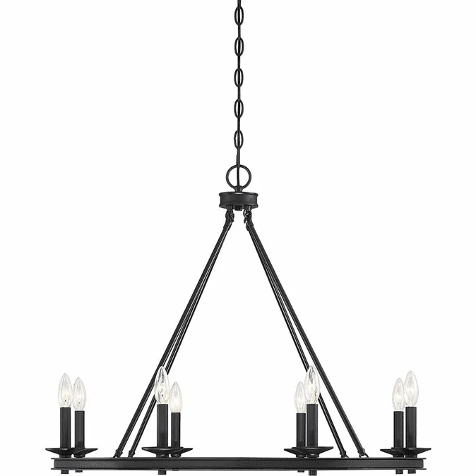 Savoy House 1-308-8-44 Middleton Classic Bronze 33″ Chandelier Lamp