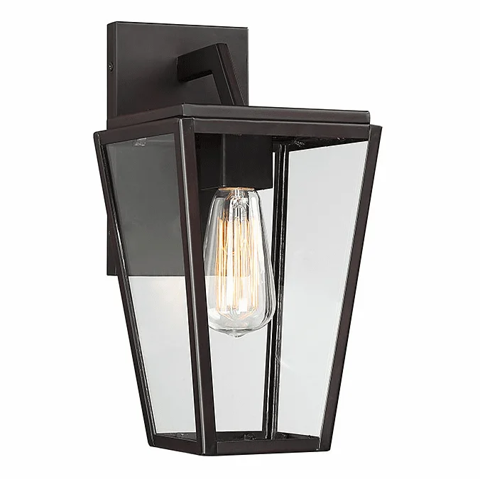 Savoy House 5-546-13 Milton Modern English Bronze Outdoor 6.5″ Wall Sconce Light
