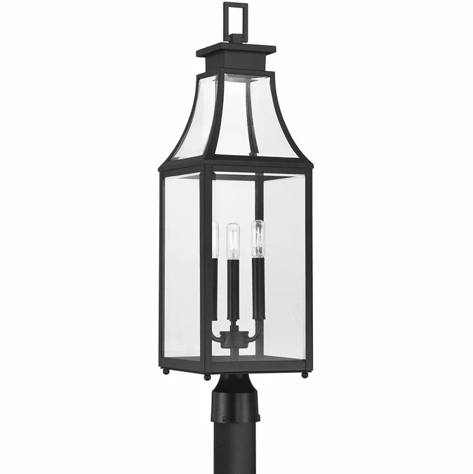 Savoy House 5-609-BK Emery Contemporary Matte Black Outdoor Post Light
