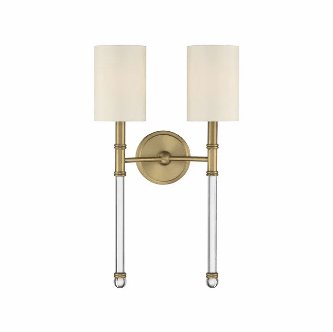 Savoy House 9-103-2-322 Fremont Warm Brass Lighting Wall Sconce