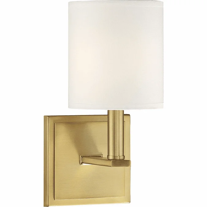 Savoy House 9-1200-1-322 Waverly Warm Brass Wall Lighting
