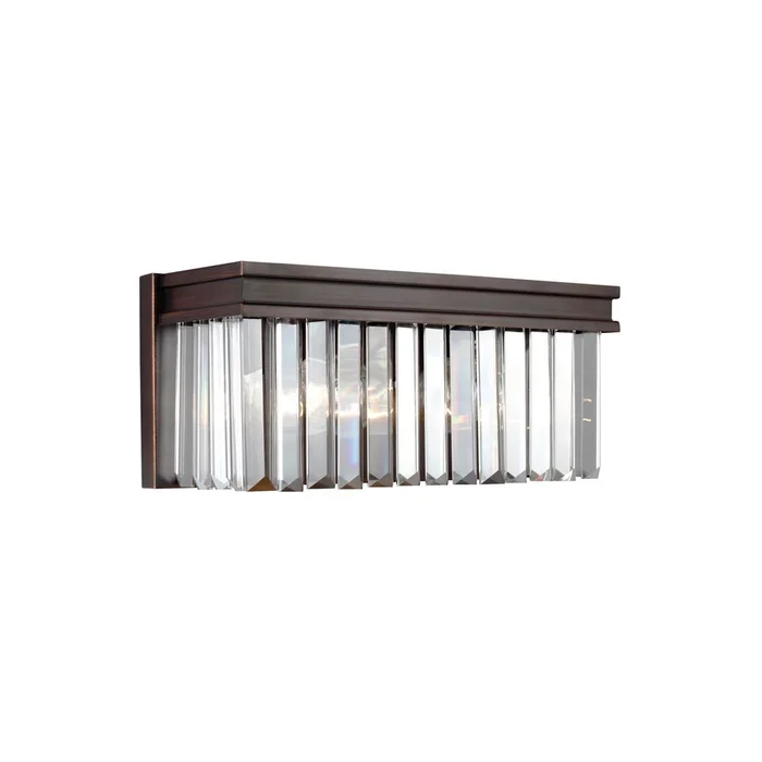 Sea Gull Carondelet 2-LT Wall/Bath Light – Burnt Sienna – 4414002EN3-710