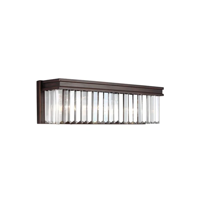 Sea Gull Carondelet 3-LT Wall/Bath Light – Burnt Sienna – 4414003EN3-710