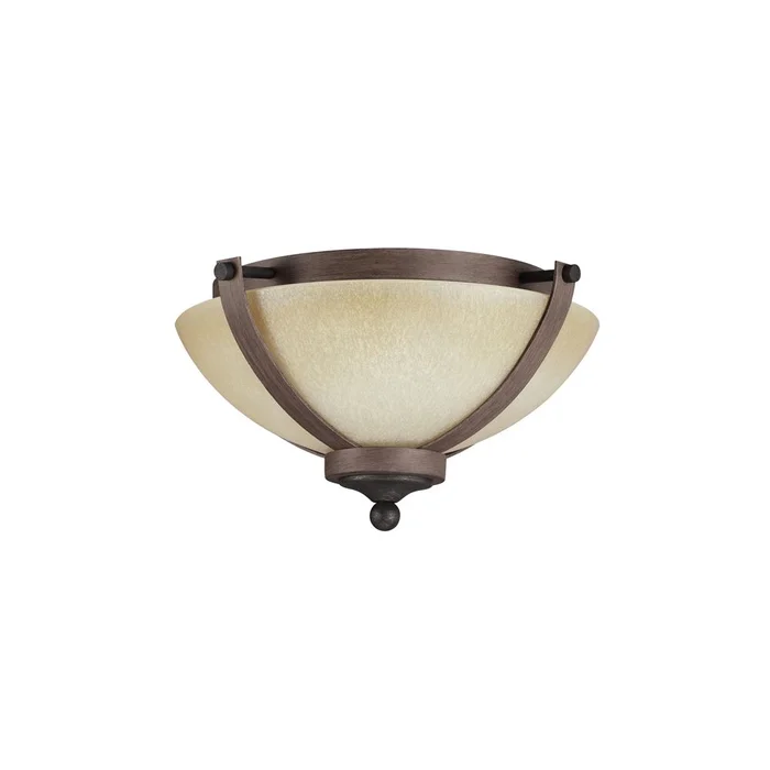 Sea Gull Corbeille 2-LT Ceiling Flush Mount – Stardust – 7580402EN3-846