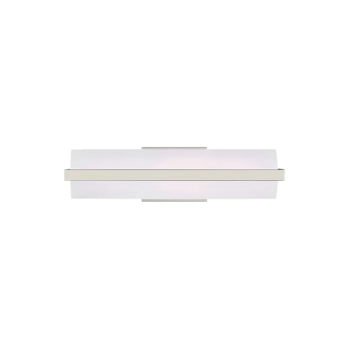 Sea Gull East Benton Small LED Wall/Bath Light – Brushed Nickel – 4434691S-962