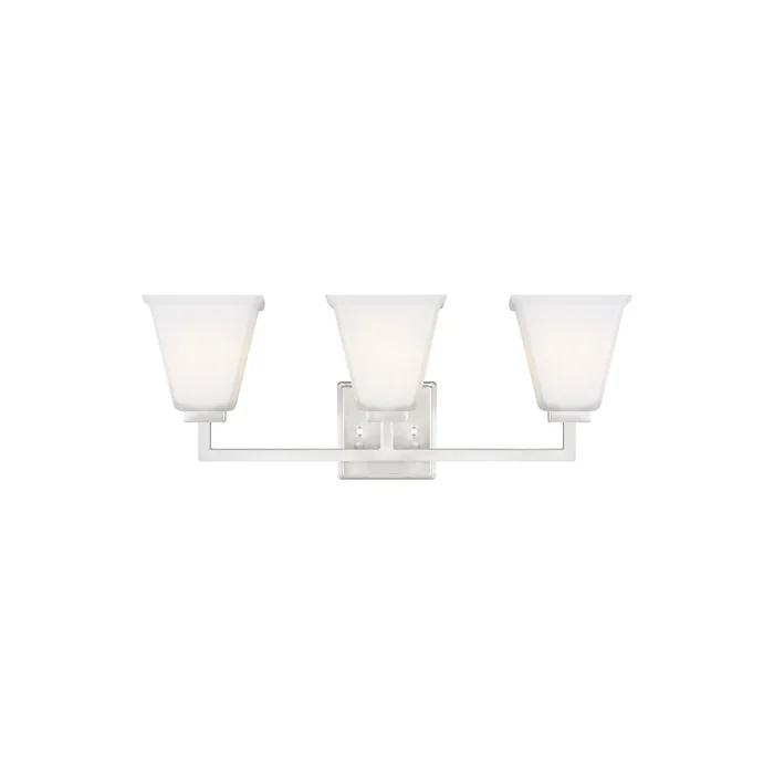 Sea Gull Ellis Harper 3-LT Bath Light – Brushed Nickel – 4413703-962