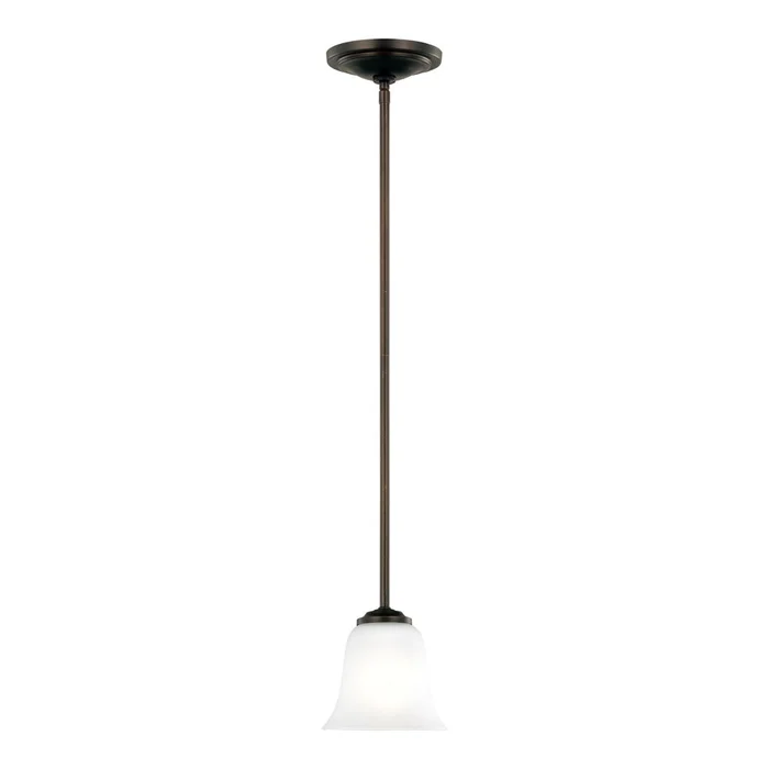 Sea Gull Emmons 1-LT Mini-Pendant – Bronze – 6139001-710