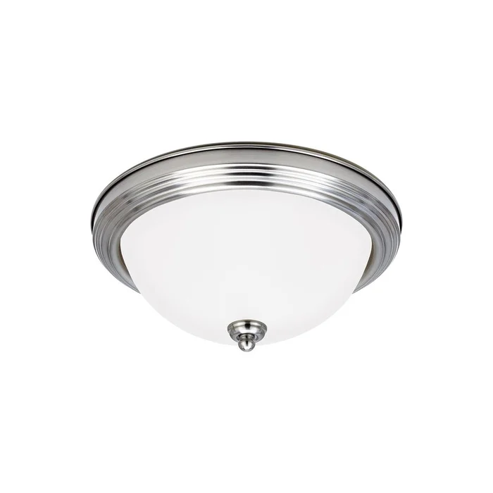 Sea Gull Geary Small LED Flush Mount – Brushed Nickel – 7716393S-962