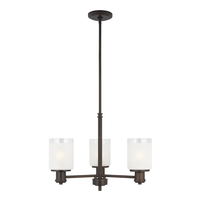 Sea Gull Norwood 3-LT Chandelier – Sienna – 3139803-710