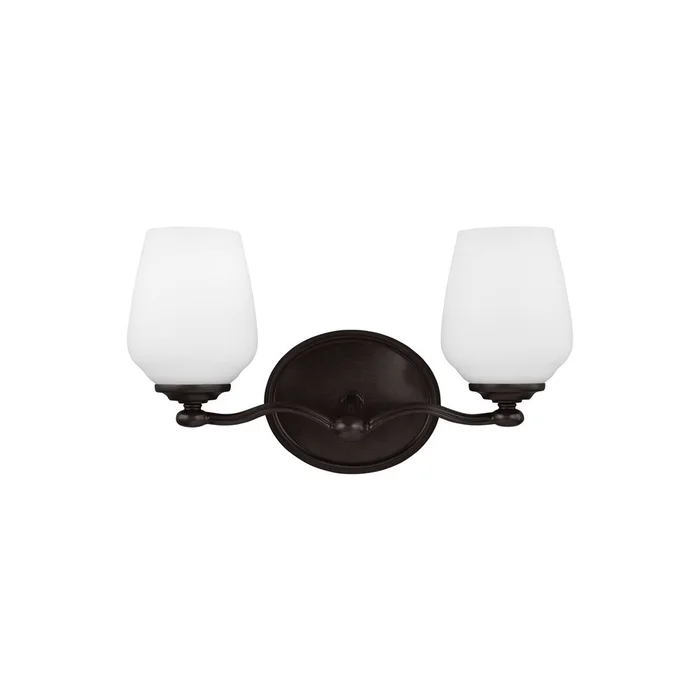 Sea Gull Vintner 2-LT Wall/Bath Light – Heritage Bronze – VS20102HTBZ