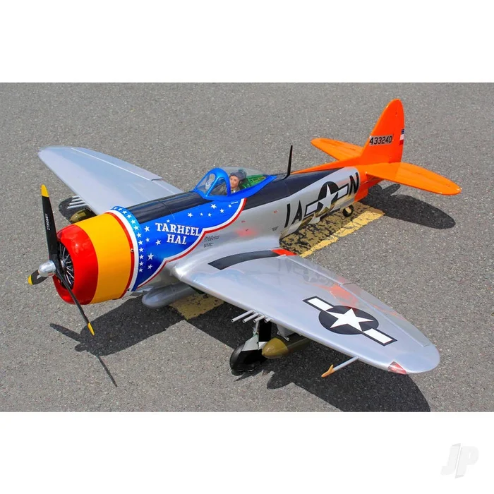 Seagull P-47 Thunderbolt Tarheel Hal (30-38cc) 1.77m / 70in with Electric Retracts