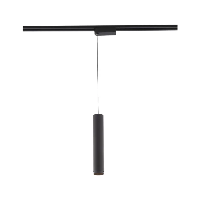 Silo Pendants LED Track Pendant in Black/Black (34|J-PD2020-940-BK/BK)