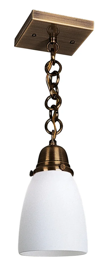 Simplicity One Light Pendant in Rustic Brown (37|SH-1-RB)