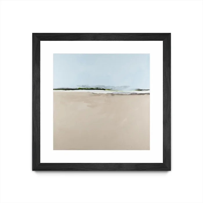 Simply Stated Matted and Framed Black 30×30 Wall Art|uvre dart murale encadre noire et mate Simply Stated 30×30