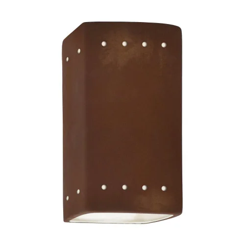 Small LED Rectangle w/ Perfs – Open Top & Bottom (254|CER-0925-RRST-LED1-1000)