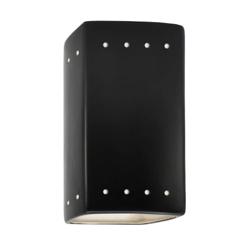 Small LED Rectangle w/ Perfs – Open Top & Bottom (Outdoor) (254|CER-0925W-CRB-LED1-1000)